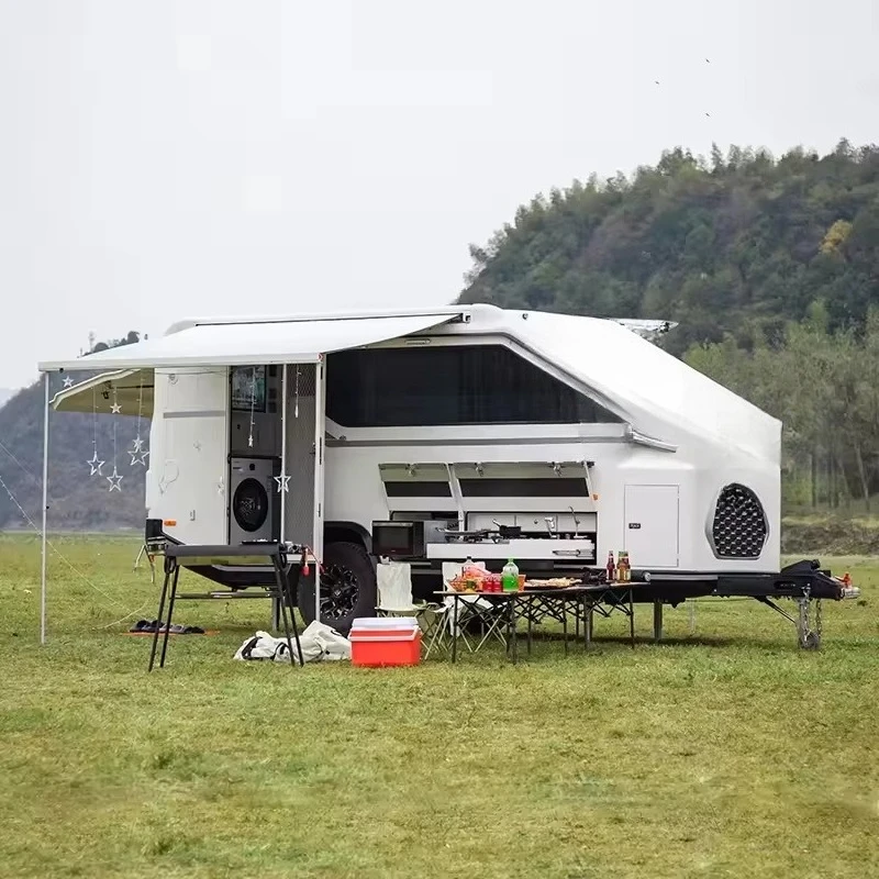RVs and camping trailers, caravans travel trailers, deluxe
RVs and camping trailers, caravans travel trailers, deluxe