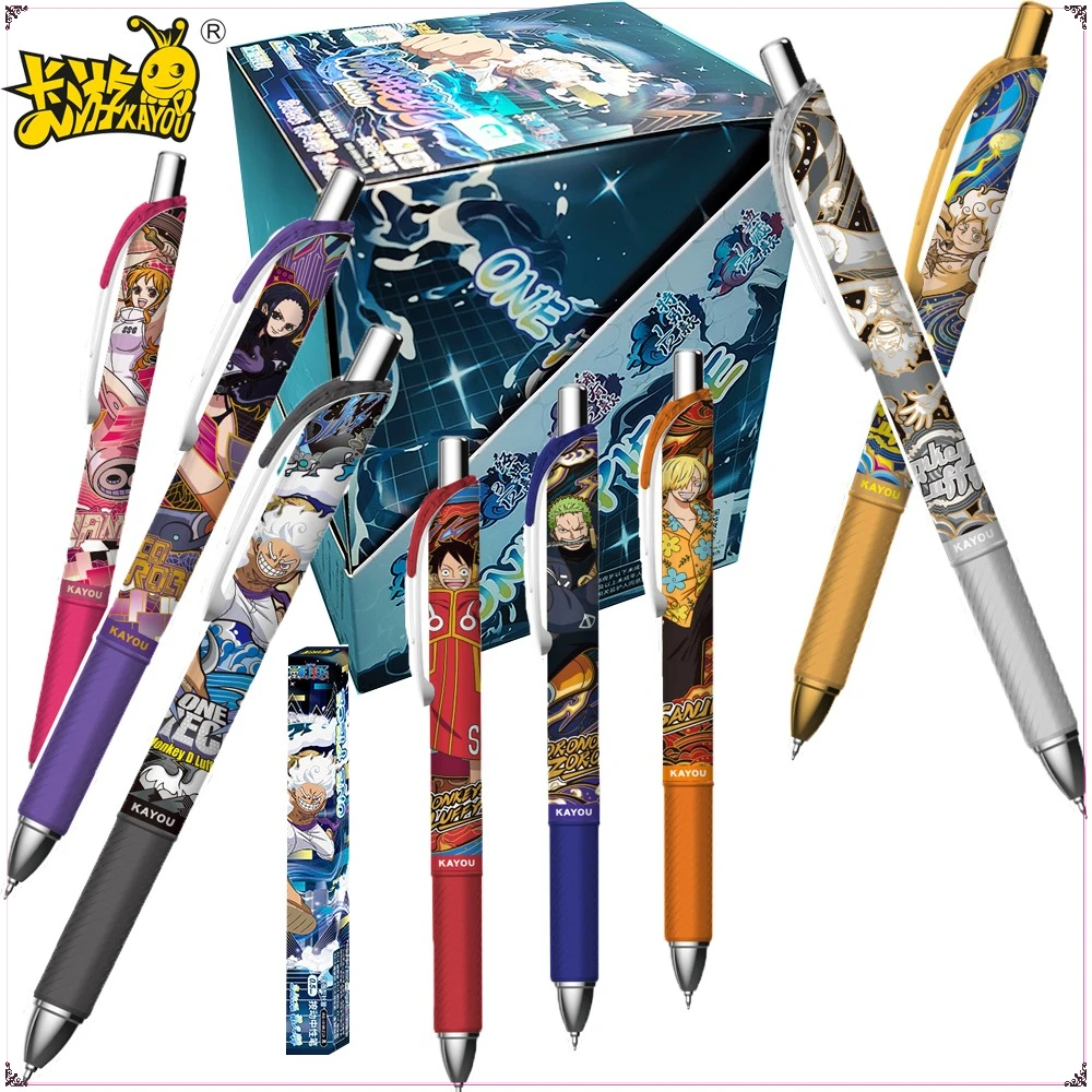 Original Kayou One Piece Trendy Blind Box Anime Theme Smooth Writing Gel Pens Practical Desk Stationery Supplies Creative Gifts
Original Kayou One Piece Trendy Blind Box Anime Theme Smooth Writing Gel Pens Practical Desk Stationery Supplies Creative Gifts