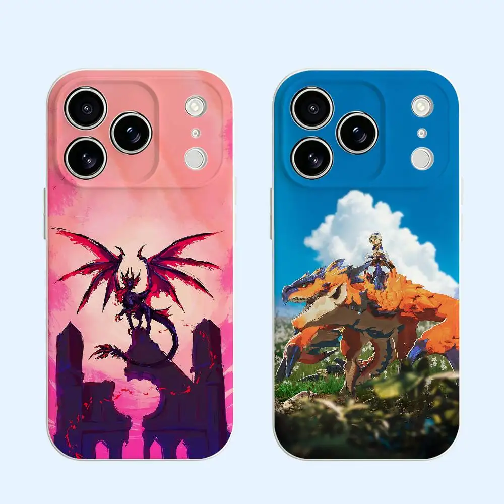 M-Monster H-Hunter Dragon Black Soft TPU Case For iPhone 17 16 15 14 13 12 11 Pro Max Plus E Mini Silicone Phone Cover
M-Monster H-Hunter Dragon Black Soft TPU Case For iPhone 17 16 15 14 13 12 11 Pro Max Plus E Mini Silicone Phone Cover