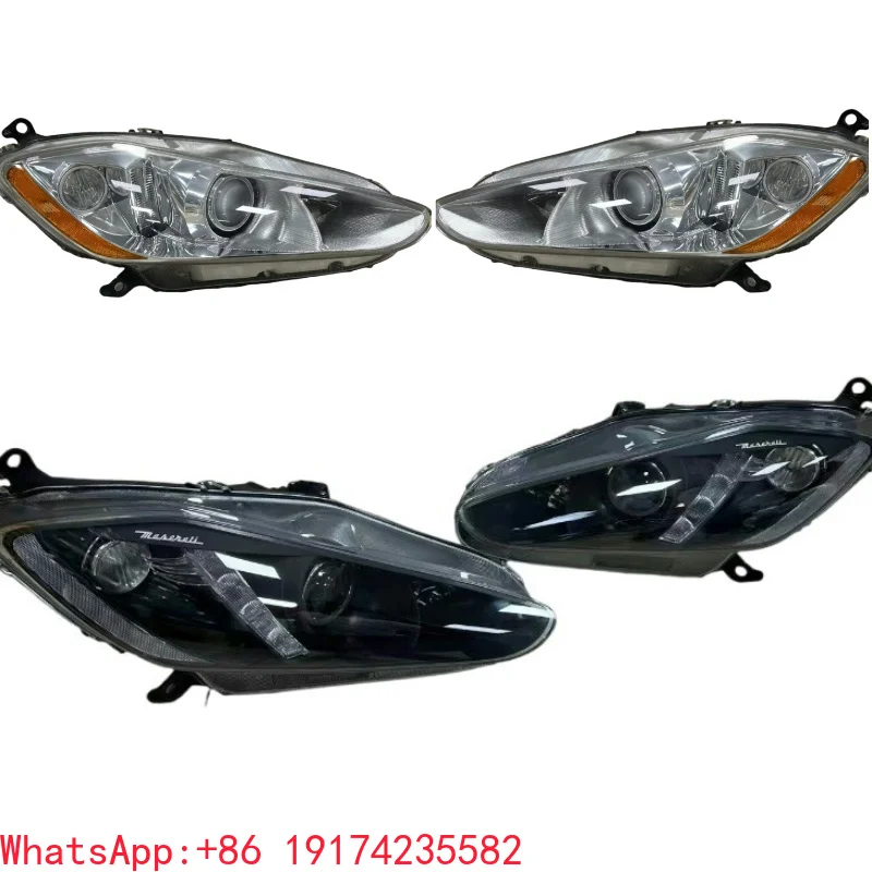 Suitable for Mas-era-ti GT GranCabrio Gran Turismo Old Model Modified 2013 New LED Headlight Assembly Auto Daytime Running Light
Suitable for Mas-era-ti GT GranCabrio Gran Turismo Old Model Modified 2013 New LED Headlight Assembly Auto Daytime Running Light
