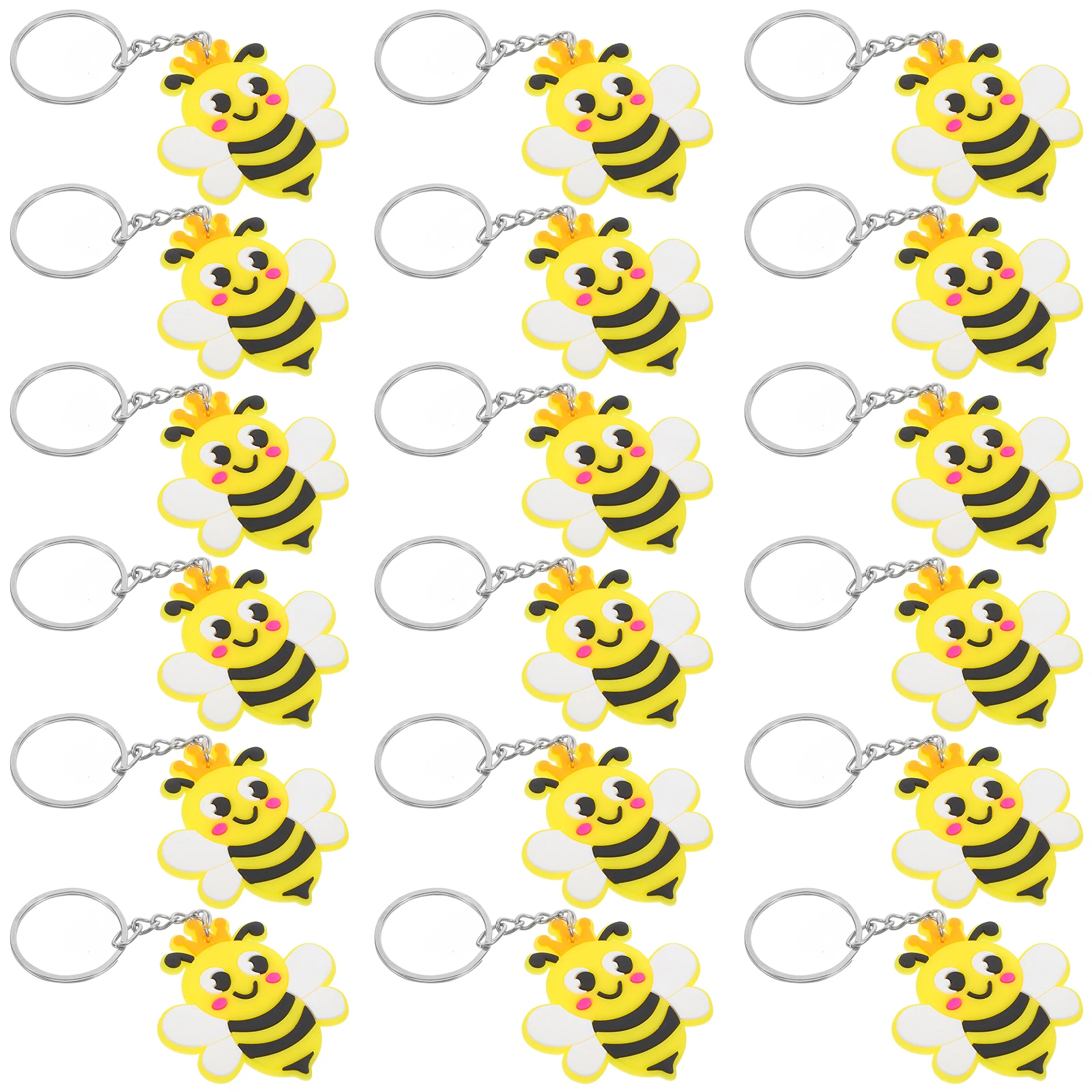 24pcs Favors Themed Party Favors Bee Mini Bee Key Chain Decorations Accessories Charm Bag Pendant Pvc Decorations Gifts
24pcs Favors Themed Party Favors Bee Mini Bee Key Chain Decorations Accessories Charm Bag Pendant Pvc Decorations Gifts