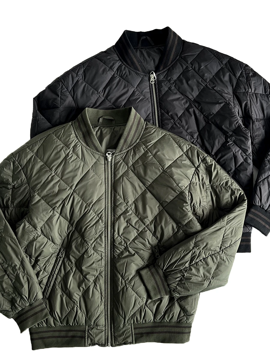 Мужская зимняя куртка из полиэстера с наполнителем из белого пуха, ветрозащитная, с бейсбольным воротником, стеганая, для мотоциклистов
Мужская зимняя куртка из полиэстера с наполнителем из белого пуха, ветрозащитная, с бейсбольным воротником, стеганая, для мотоциклистов