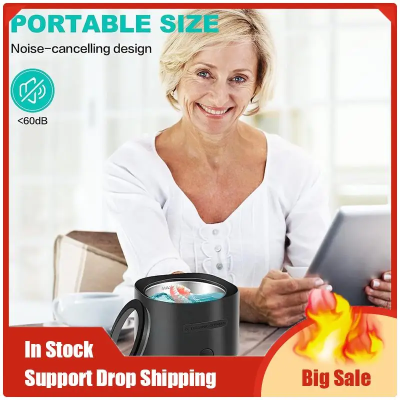 A70U New 30W Ultrasonic Cleaner For Dentures,Jewelry,Retainer , Portable Ultrasonic Retainer Cleaner Home Or Travel Use
A70U New 30W Ultrasonic Cleaner For Dentures,Jewelry,Retainer , Portable Ultrasonic Retainer Cleaner Home Or Travel Use