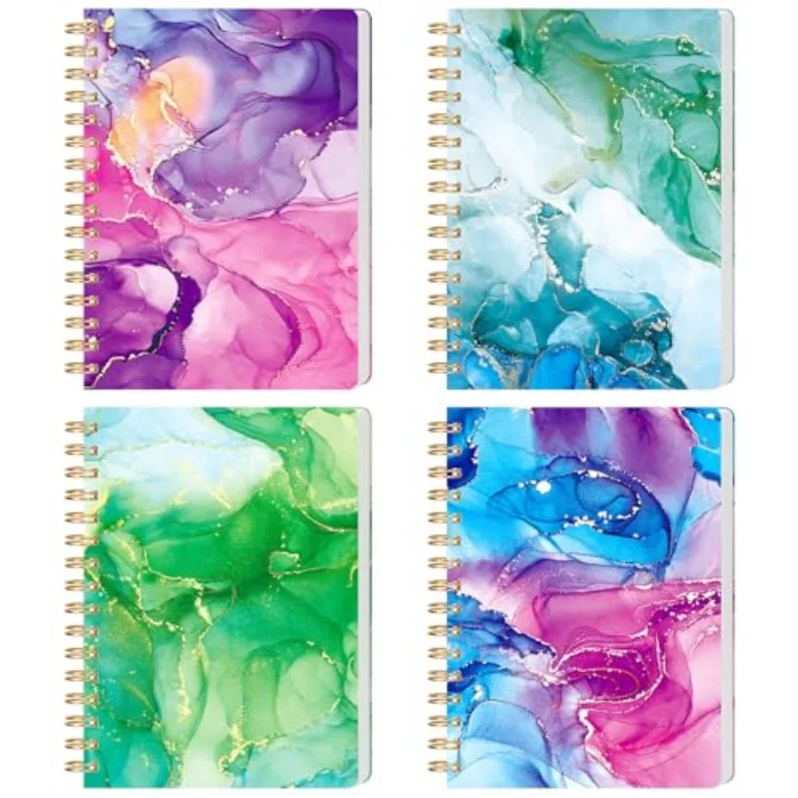 4PCS Mini Spiral Notepads Pocket Marble Notebooks A6 Small Spiral Journal College Ruled Hardcover Notepads for Women Aesthetic
4PCS Mini Spiral Notepads Pocket Marble Notebooks A6 Small Spiral Journal College Ruled Hardcover Notepads for Women Aesthetic
