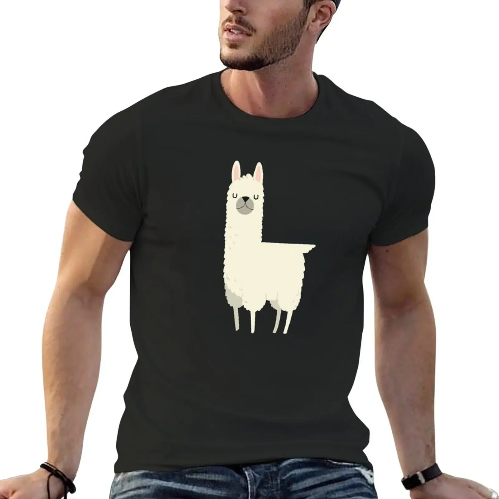 Llamas T-Shirt graphic tee shirt anime clothes man clothes black t-shirts for men
Llamas T-Shirt graphic tee shirt anime clothes man clothes black t-shirts for men