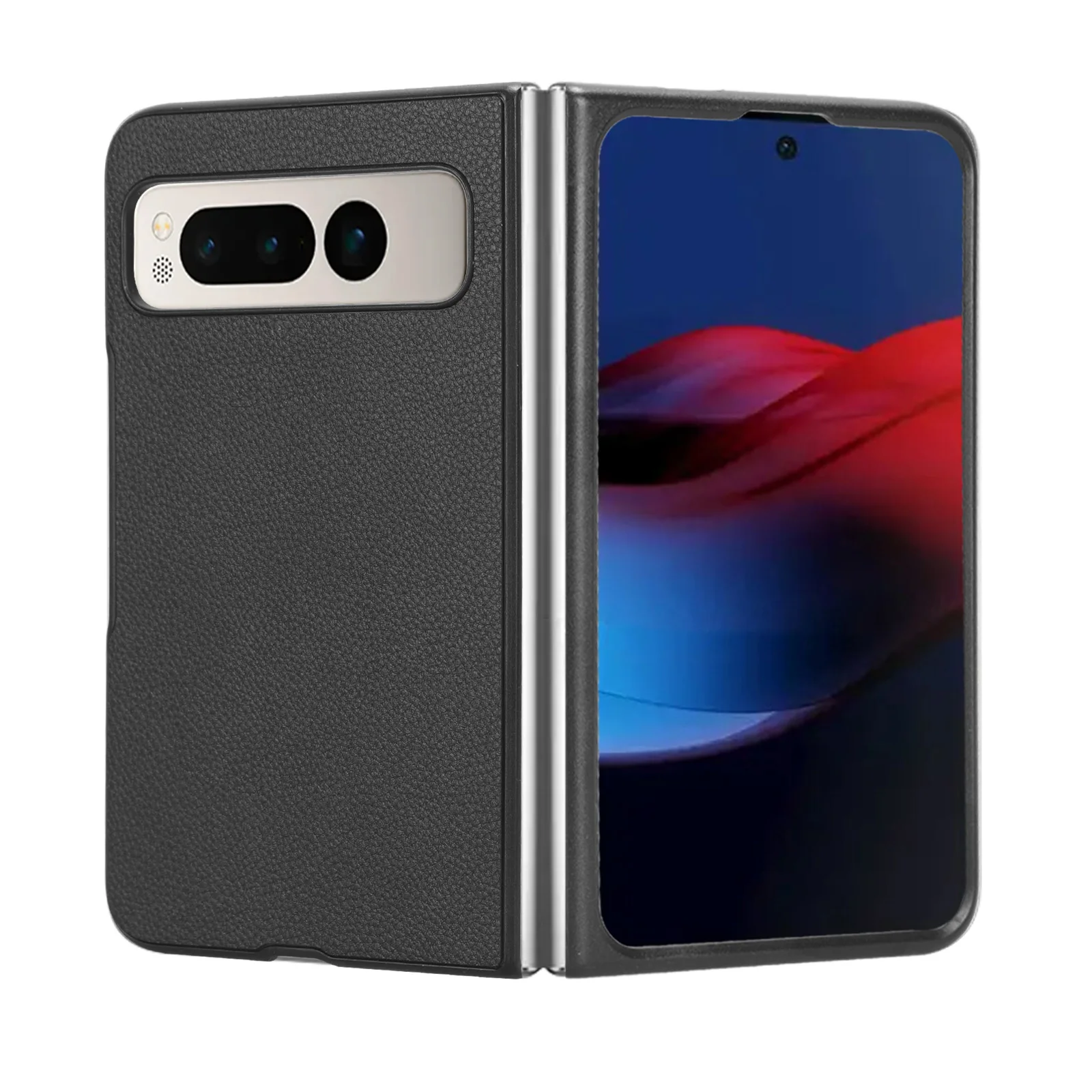 Роскошный противоударный чехол из искусственной кожи Clemence для Google Pixel Fold, 7,6-дюймовый ультратонкий защитный чехол для телефона с жесткой задней частью
Роскошный противоударный чехол из искусственной кожи Clemence для Google Pixel Fold, 7,6-дюймовый ультратонкий защитный чехол для телефона с жесткой задней частью