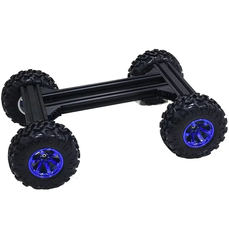 130mm plastic wheel smart car 12V37 motor high power motor 4 wheel metal chassis bracket
130mm plastic wheel smart car 12V37 motor high power motor 4 wheel metal chassis bracket