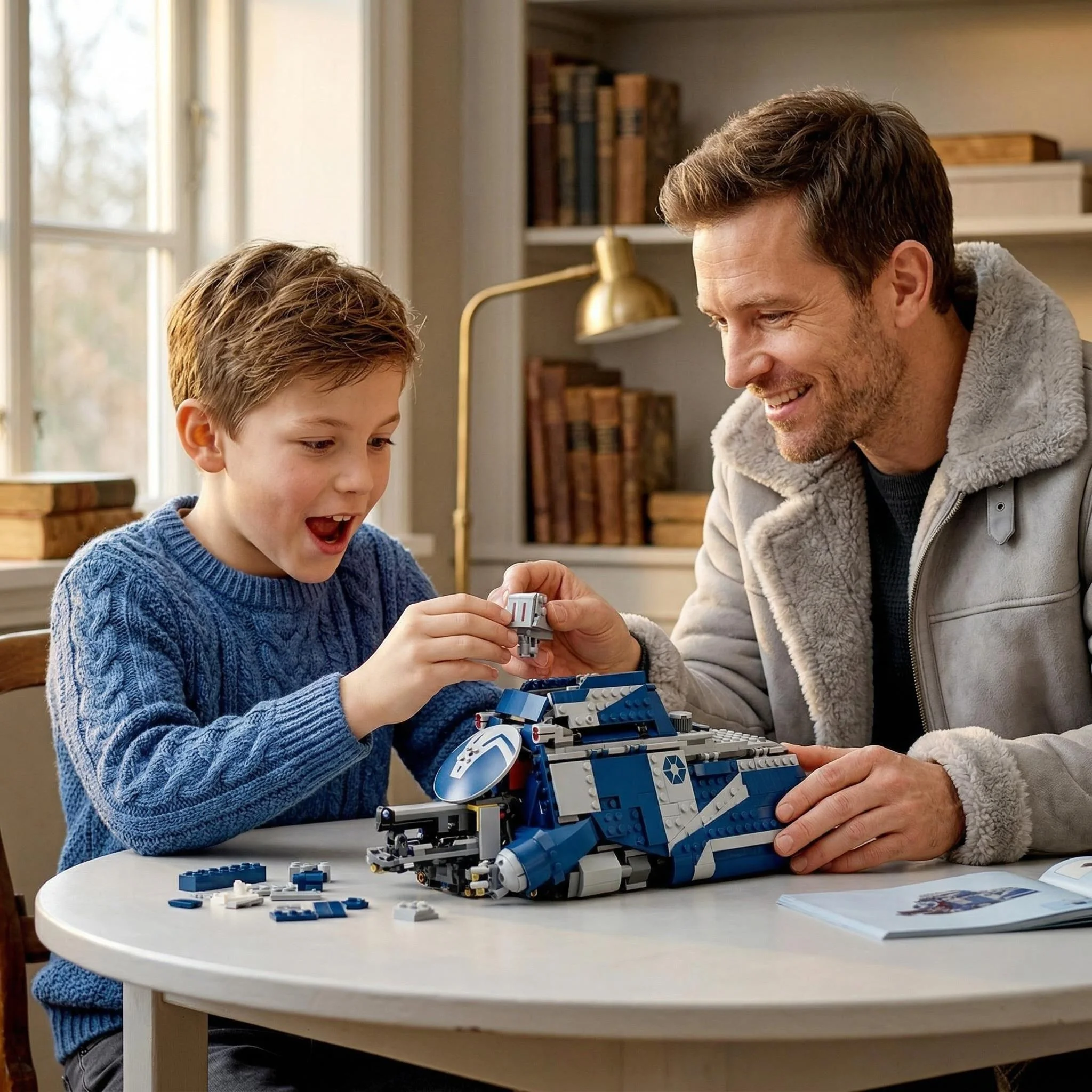 New Sci-Fi Planet Combat Vehicle Building Blocks 976PCS High Difficulty Assembly Model Kids Educational Bricks Toy Holiday Gift
New Sci-Fi Planet Combat Vehicle Building Blocks 976PCS High Difficulty Assembly Model Kids Educational Bricks Toy Holiday Gift