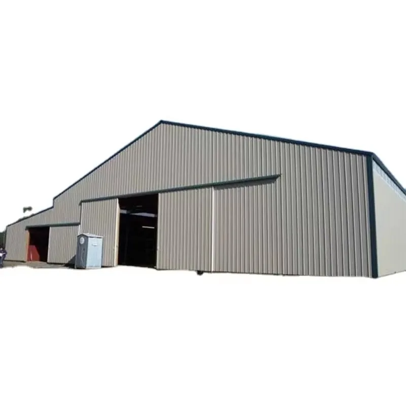 Prefab Steel Structure Warehouse Building Kits for Carports and Garages
Prefab Steel Structure Warehouse Building Kits for Carports and Garages