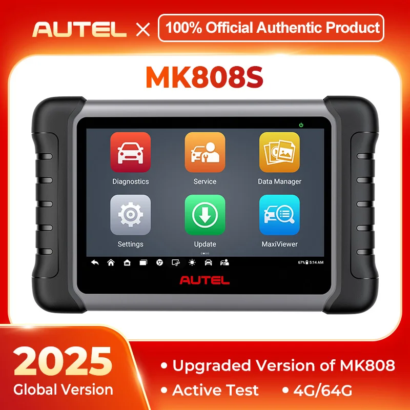 Autel OBD2 сканер MaxiCOM MK808 MK808S автомобильный диагностический инструмент двунаправленное управление Автомобильные диагностические инструменты ABS считыватель кодов
Autel OBD2 сканер MaxiCOM MK808 MK808S автомобильный диагностический инструмент двунаправленное управление Автомобильные диагностические инструменты ABS считыватель кодов