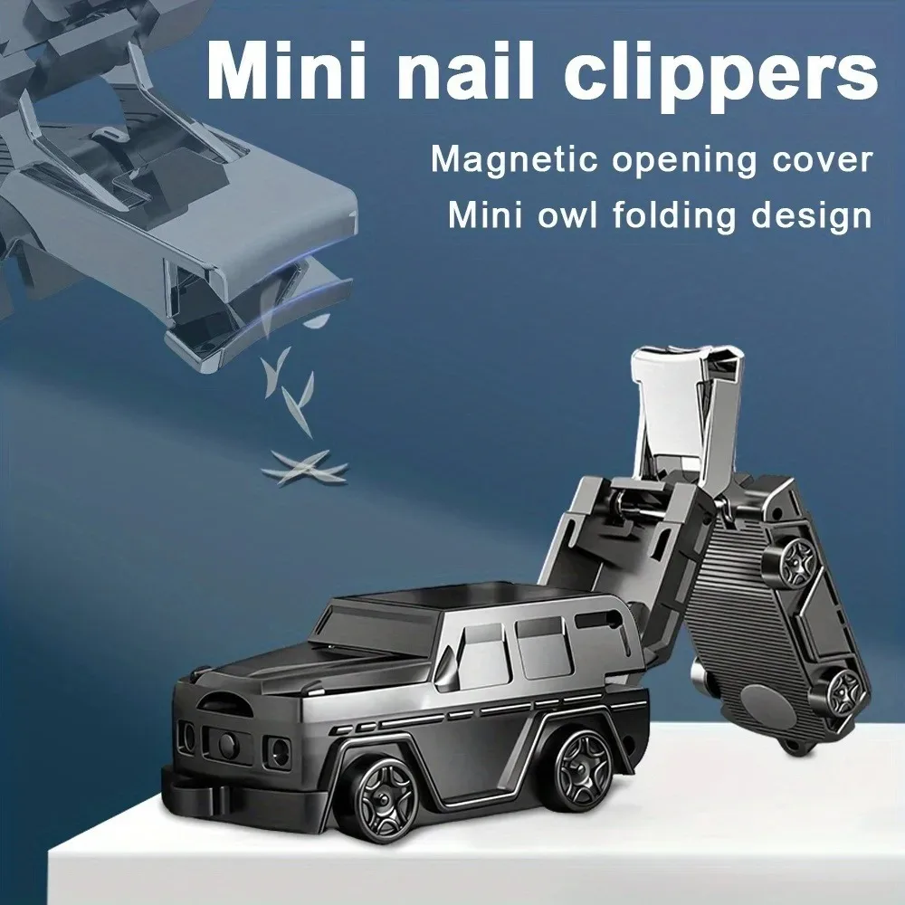 Mini car styling nail clipper, German Foldable Portable High Quality Metal Nail Trimmer with Nail File, Desktop Decoration
Mini car styling nail clipper, German Foldable Portable High Quality Metal Nail Trimmer with Nail File, Desktop Decoration