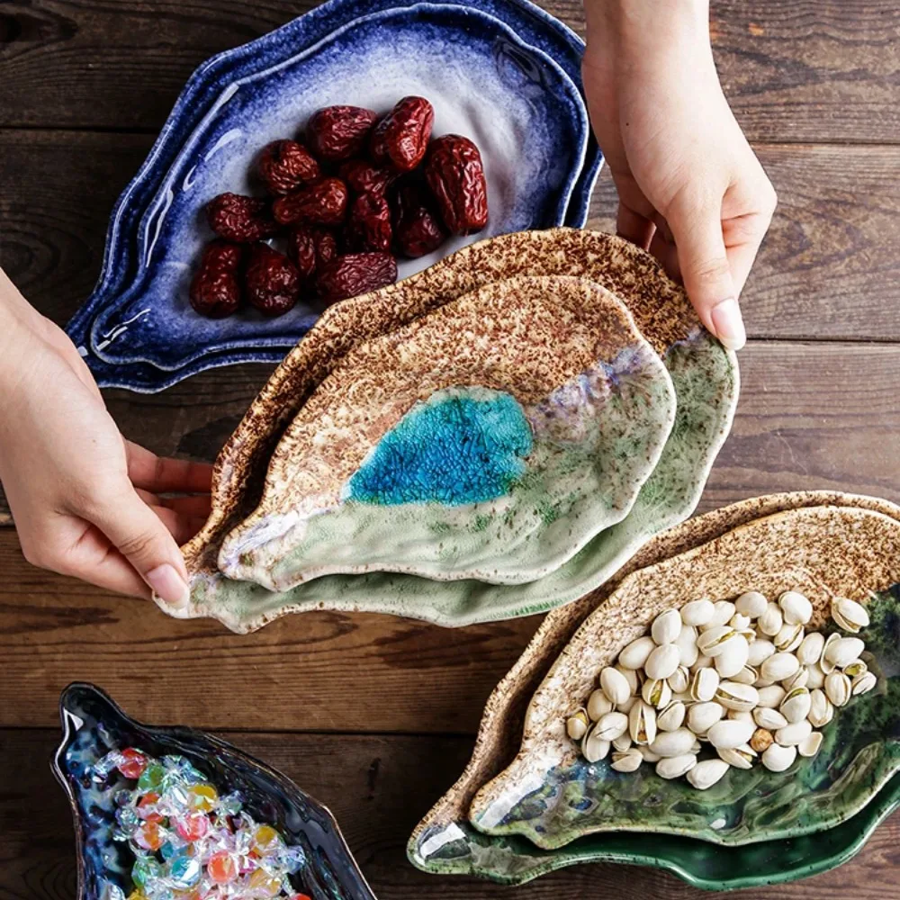 Creative Ceramic Oyster Plate Kiln Tableware Sushi Sashimi Cold Dish Plate Oyster Shell Japanese Unique Dinner Plates Restaurant
Creative Ceramic Oyster Plate Kiln Tableware Sushi Sashimi Cold Dish Plate Oyster Shell Japanese Unique Dinner Plates Restaurant