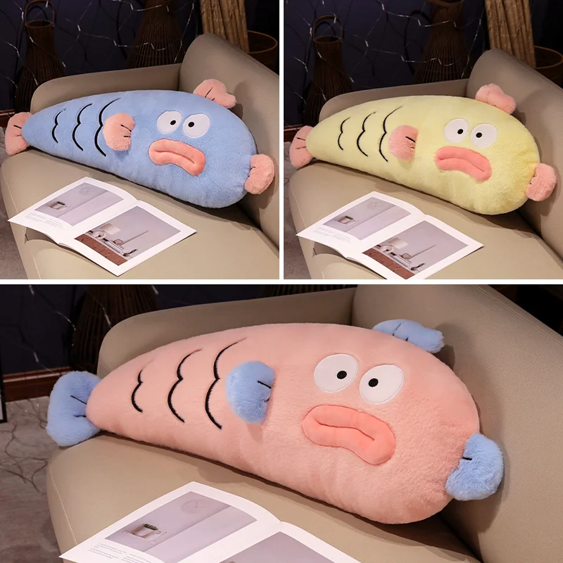 85cm Clown Fish Plush Pillow Big Sausage Mouth Pink Yellow Blue Underwater Animal Toy Sleeping Body Leg Support Bolster Gift
85cm Clown Fish Plush Pillow Big Sausage Mouth Pink Yellow Blue Underwater Animal Toy Sleeping Body Leg Support Bolster Gift