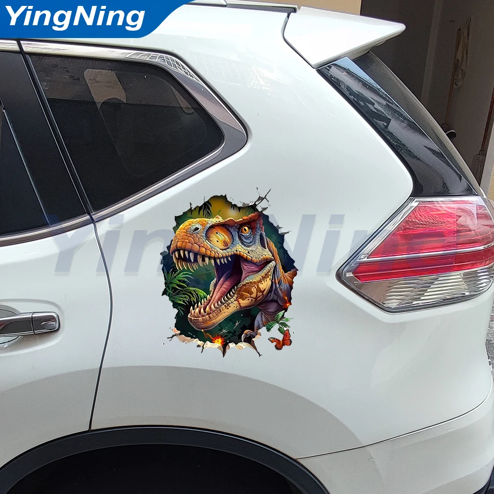 Jurassic T-Rex 3D Monster Car Sticker Realistic Auto Decal Waterproof Vinyl Scratch Hidden Sticker Cool Car Styling Accessories
Jurassic T-Rex 3D Monster Car Sticker Realistic Auto Decal Waterproof Vinyl Scratch Hidden Sticker Cool Car Styling Accessories