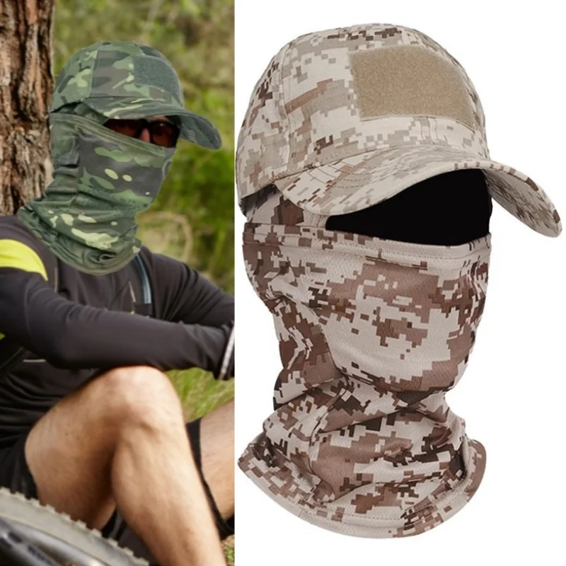 Camouflage Hat and Scarf Set Wide Brim Baseball Cap Full Cover Sun Protection Outdoor Summer Hunting Hiking Fishing Caps
Camouflage Hat and Scarf Set Wide Brim Baseball Cap Full Cover Sun Protection Outdoor Summer Hunting Hiking Fishing Caps