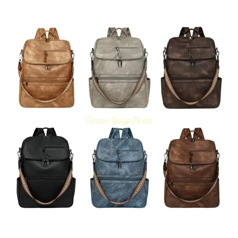 X90D Large Capacity Daypacks PU Leather Backpack Student School Bag Travel Backpack
X90D Large Capacity Daypacks PU Leather Backpack Student School Bag Travel Backpack