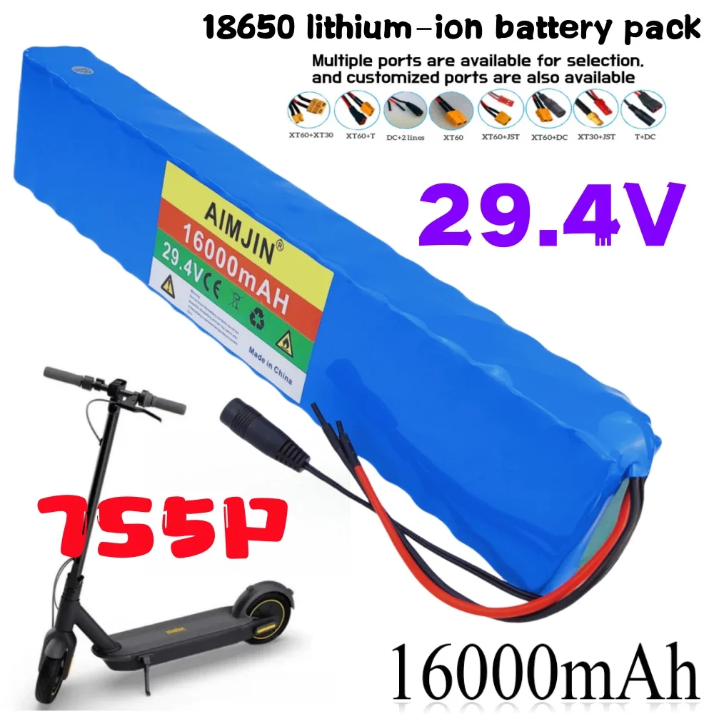 НОВЫЙ Аккумулятор 7S5P 24В 16Ач, литий-ионный аккумулятор 18650 для вспомогательного электротранспорта, аккумуляторный блок для электросамоката
НОВЫЙ Аккумулятор 7S5P 24В 16Ач, литий-ионный аккумулятор 18650 для вспомогательного электротранспорта, аккумуляторный блок для электросамоката