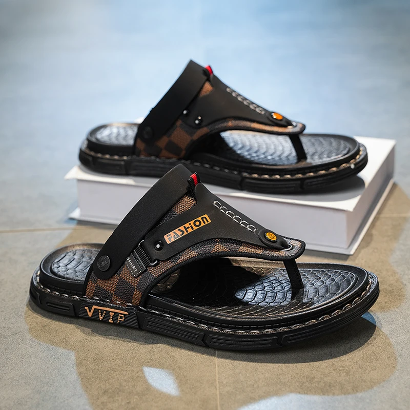 Summer Male Clip Toe Flip Flops Anti Slip Wear Resistant Soft Sole Lightweight Beach Pool Casual Slippers Indoor OutdoorFootwear
Summer Male Clip Toe Flip Flops Anti Slip Wear Resistant Soft Sole Lightweight Beach Pool Casual Slippers Indoor OutdoorFootwear