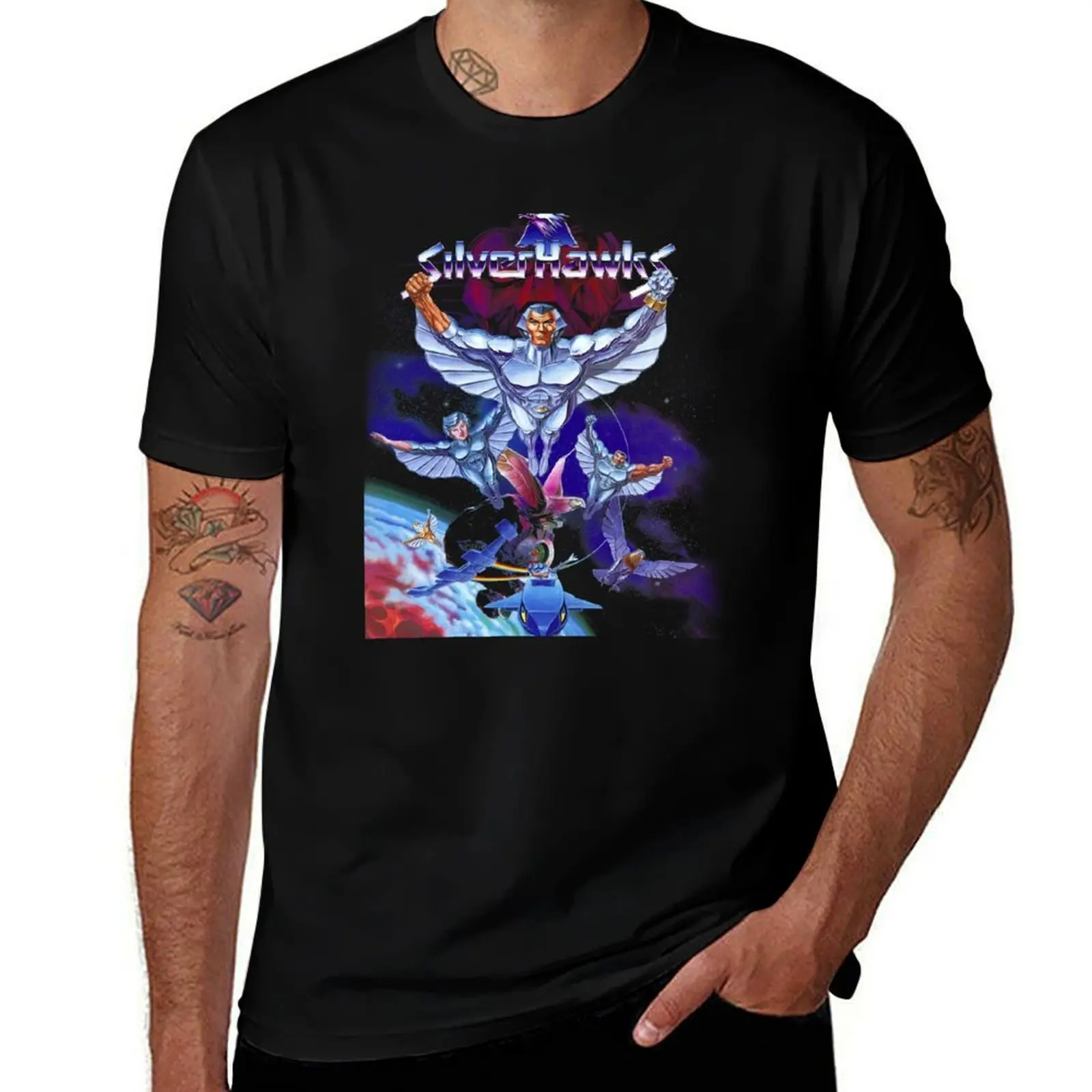 SilverHawks T-Shirt t shirts for man cotton funny cotton t shirt man man t shirts high quality luxury brand T-Shirt
SilverHawks T-Shirt t shirts for man cotton funny cotton t shirt man man t shirts high quality luxury brand T-Shirt