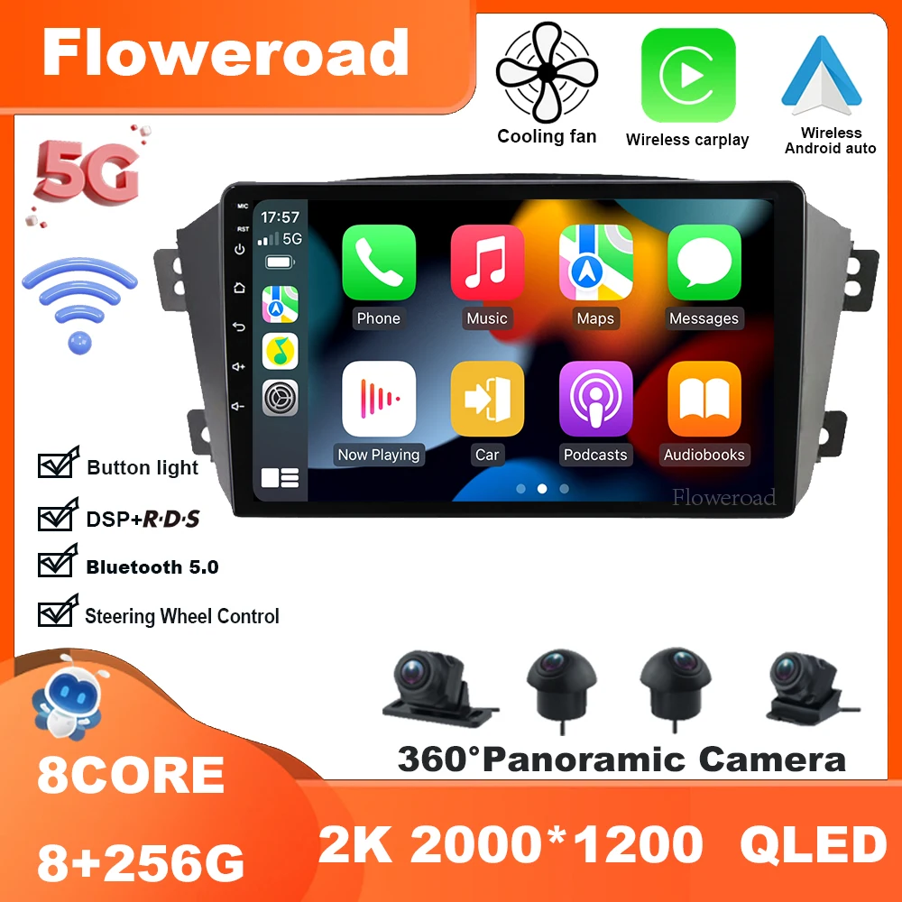 9 Inch Android 13 For Geely Emgrand X7 2011-2019 Car Radio Multimedia Video Navigation stereo GPS Carplay Auto BT5.0 DVD 5GWiFi
9 Inch Android 13 For Geely Emgrand X7 2011-2019 Car Radio Multimedia Video Navigation stereo GPS Carplay Auto BT5.0 DVD 5GWiFi