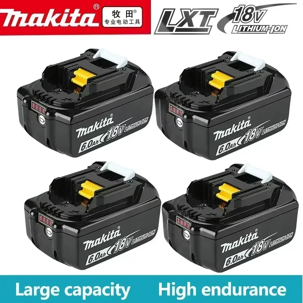 100% Original Makita Power Tool Rechargeable Battery 6.0Ah 18V Replaceable LED Lithium-ion BL1860B BL1860 BL1850 BL1840 BL1830
100% Original Makita Power Tool Rechargeable Battery 6.0Ah 18V Replaceable LED Lithium-ion BL1860B BL1860 BL1850 BL1840 BL1830