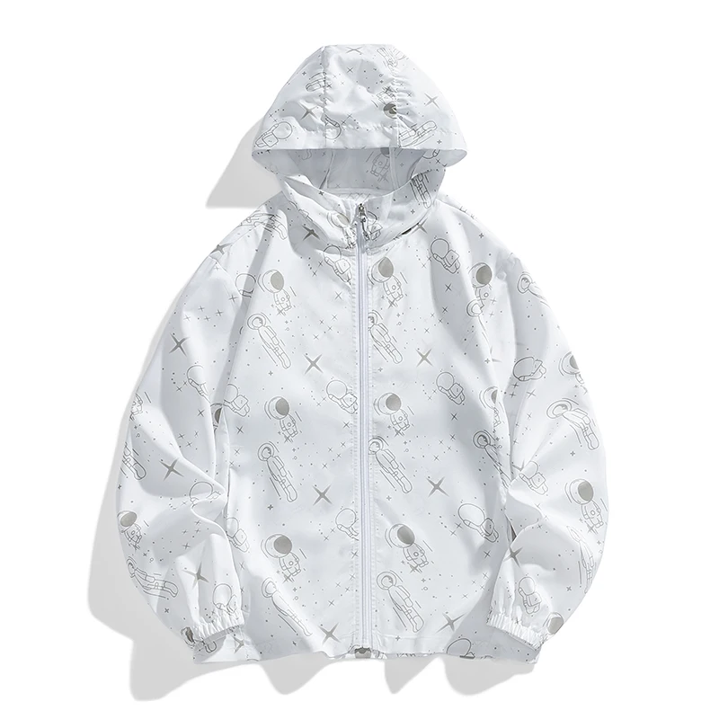 Sports sunscreen clothing men's summer sunscreen clothing men and women printed pattern thin section hooded skin coat outdoor
Sports sunscreen clothing men's summer sunscreen clothing men and women printed pattern thin section hooded skin coat outdoor