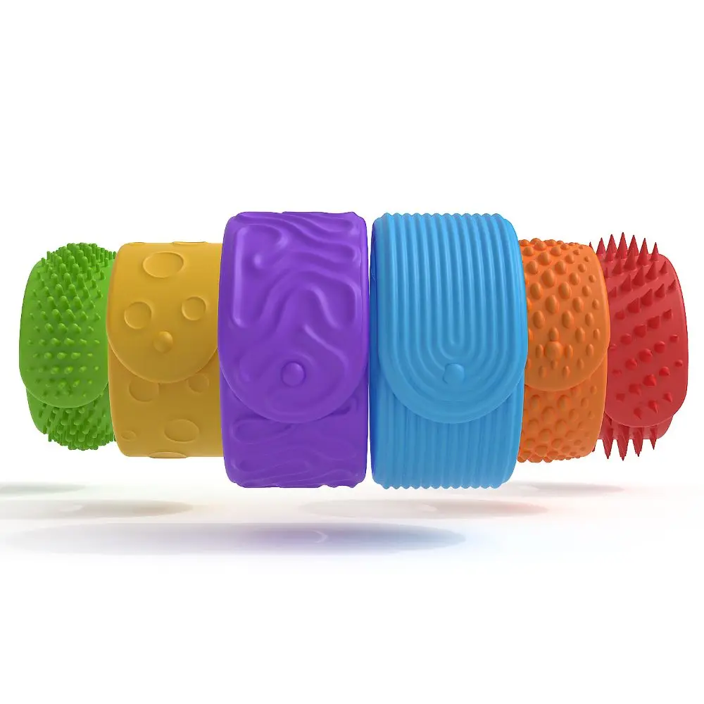 6Pcs Christmas Gift Children Gits Sensory Bracelet 6Pcs Stress Relief Fidget Anxiety Relief Textured Silicone Sensory Boy Girl
6Pcs Christmas Gift Children Gits Sensory Bracelet 6Pcs Stress Relief Fidget Anxiety Relief Textured Silicone Sensory Boy Girl
