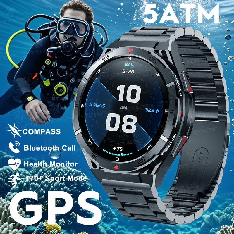 New For Huawei GPS SmartWatch Men 466*466 AMOLED HD 150+Sport Mode Compass BT Call Health Monitor 5ATM Waterproof Swimming Watch
New For Huawei GPS SmartWatch Men 466*466 AMOLED HD 150+Sport Mode Compass BT Call Health Monitor 5ATM Waterproof Swimming Watch