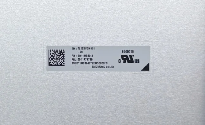 TL133VDMS01-00 TL133VDMS01 13.3'' Laptop LCD Screen Display Panel Matrix Replacement
TL133VDMS01-00 TL133VDMS01 13.3'' Laptop LCD Screen Display Panel Matrix Replacement