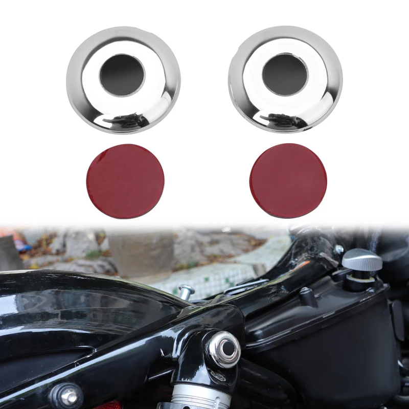 Хромированная крышка амортизирующего болта для Harley Sportser XL883 XL1200 04-16 Dyna 06-17, задняя защитная крышка мотоцикла из АБС-пластика
Хромированная крышка амортизирующего болта для Harley Sportser XL883 XL1200 04-16 Dyna 06-17, задняя защитная крышка мотоцикла из АБС-пластика