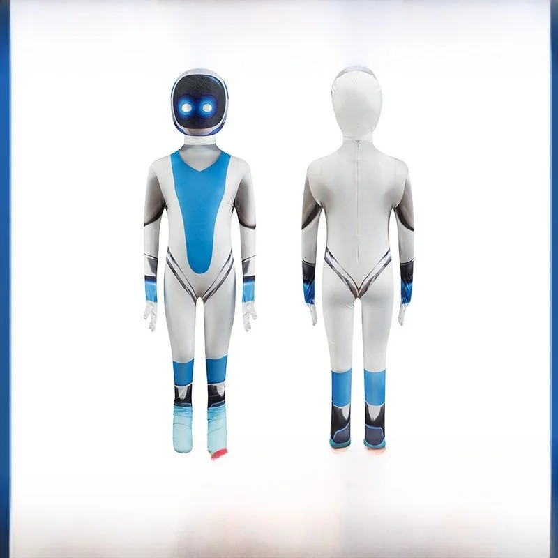 Костюм робота Вселенной для косплея Astro Bot, сценический костюм на Хэллоуин, цельный наряд, женская этническая мода 
Костюм робота Вселенной для косплея Astro Bot, сценический костюм на Хэллоуин, цельный наряд, женская этническая мода