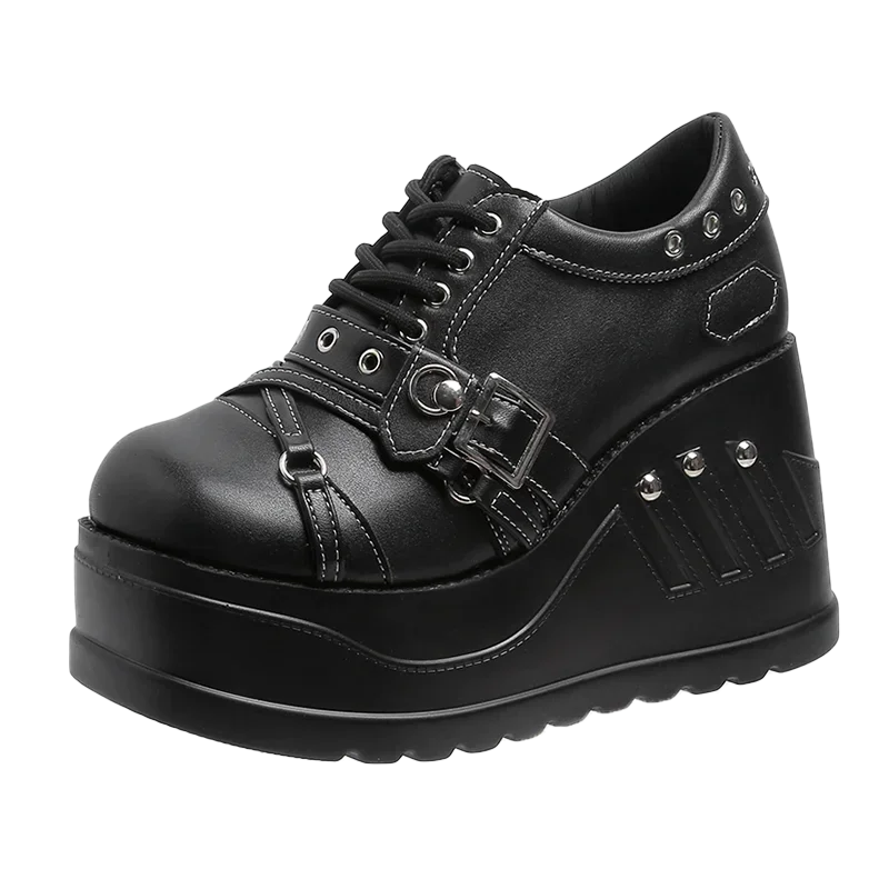 Punk Gothic Women Shoes 2025 New Thick Sole Mary Jane Shoes Brand Wedge Shoes for Women High Heels Cosplay Designer Lolita Shoe
Punk Gothic Women Shoes 2025 New Thick Sole Mary Jane Shoes Brand Wedge Shoes for Women High Heels Cosplay Designer Lolita Shoe