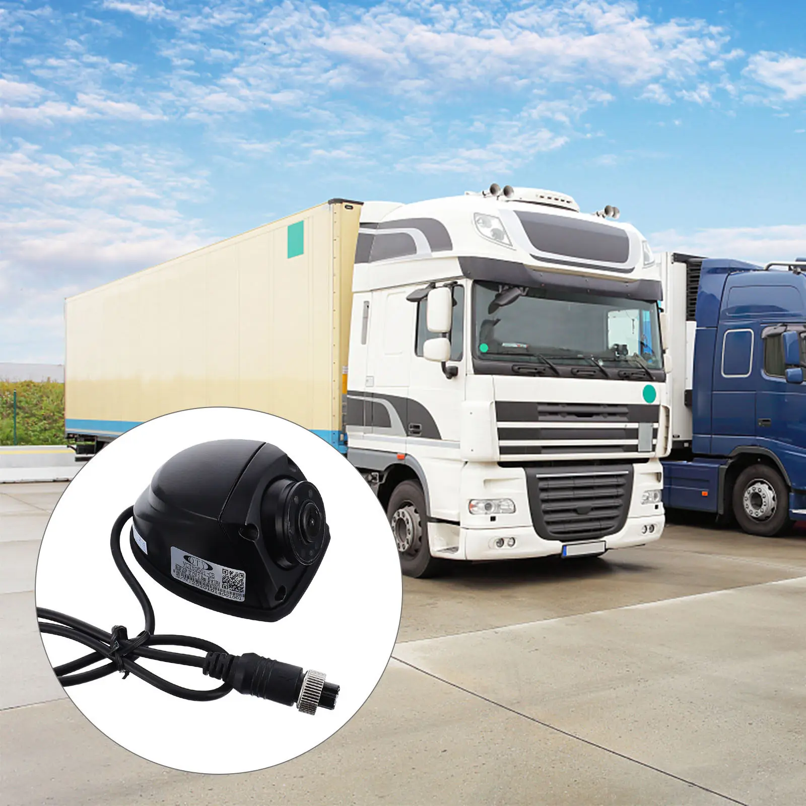 1Pcs Side View Camera Premium Vehicle-Mounted Supervisory Control Truck Monitor Real-Time High Resolution Transmission
1Pcs Side View Camera Premium Vehicle-Mounted Supervisory Control Truck Monitor Real-Time High Resolution Transmission