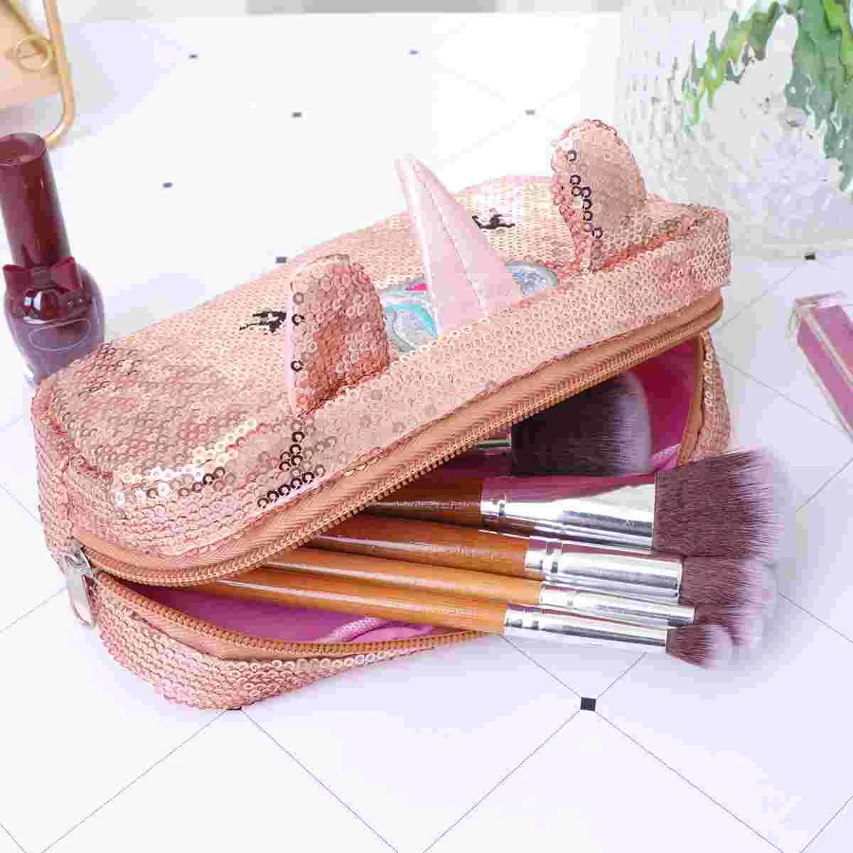 Pencil Bag Sequin Stationery Storage Bag Shiny Woman Pencil Box Pouch Coin Purse School Office Supplies ( Color)
Pencil Bag Sequin Stationery Storage Bag Shiny Woman Pencil Box Pouch Coin Purse School Office Supplies ( Color)