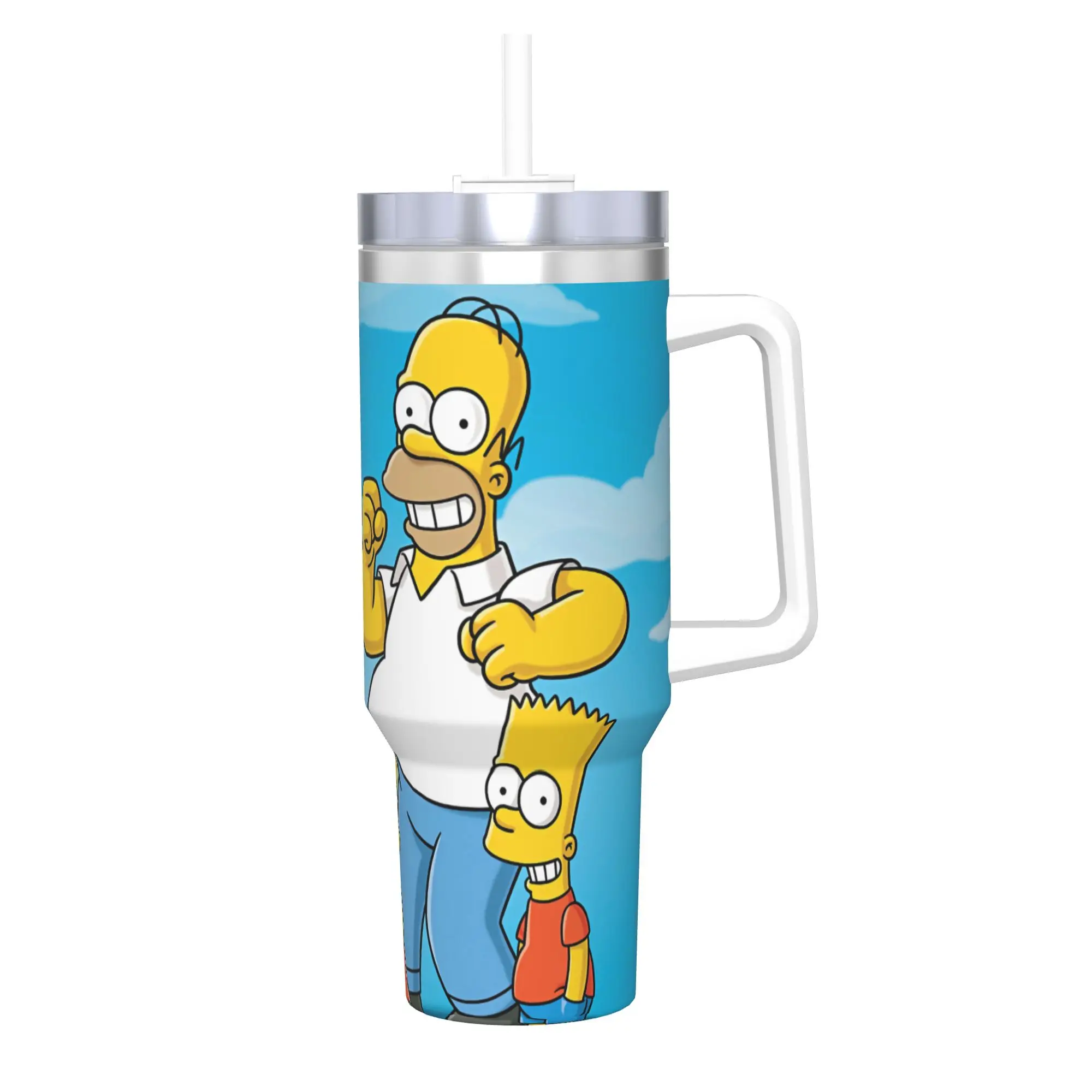 Stainless Steel Tumbler Simpsons Cartoon Thermal Cups Keep Heat Hot Drinks Car Mugs Camping Water Bottle
Stainless Steel Tumbler Simpsons Cartoon Thermal Cups Keep Heat Hot Drinks Car Mugs Camping Water Bottle
