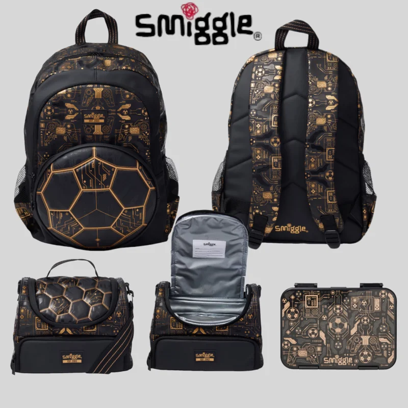 Australia Smiggle Study Stationery Golden Football Series School Bag Lunch Bag Pencil Box Water Cup Anime Backpack Students Gift
Australia Smiggle Study Stationery Golden Football Series School Bag Lunch Bag Pencil Box Water Cup Anime Backpack Students Gift