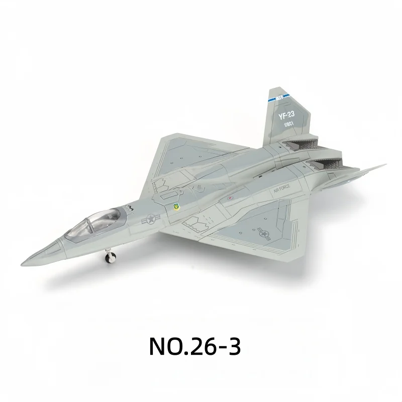 1/72 Military Series YF-23 Creative Assemble Aircraft Models ABS Stealth Fighter Single Seat Dual Engine Boys Toys Birthday Gift
1/72 Military Series YF-23 Creative Assemble Aircraft Models ABS Stealth Fighter Single Seat Dual Engine Boys Toys Birthday Gift