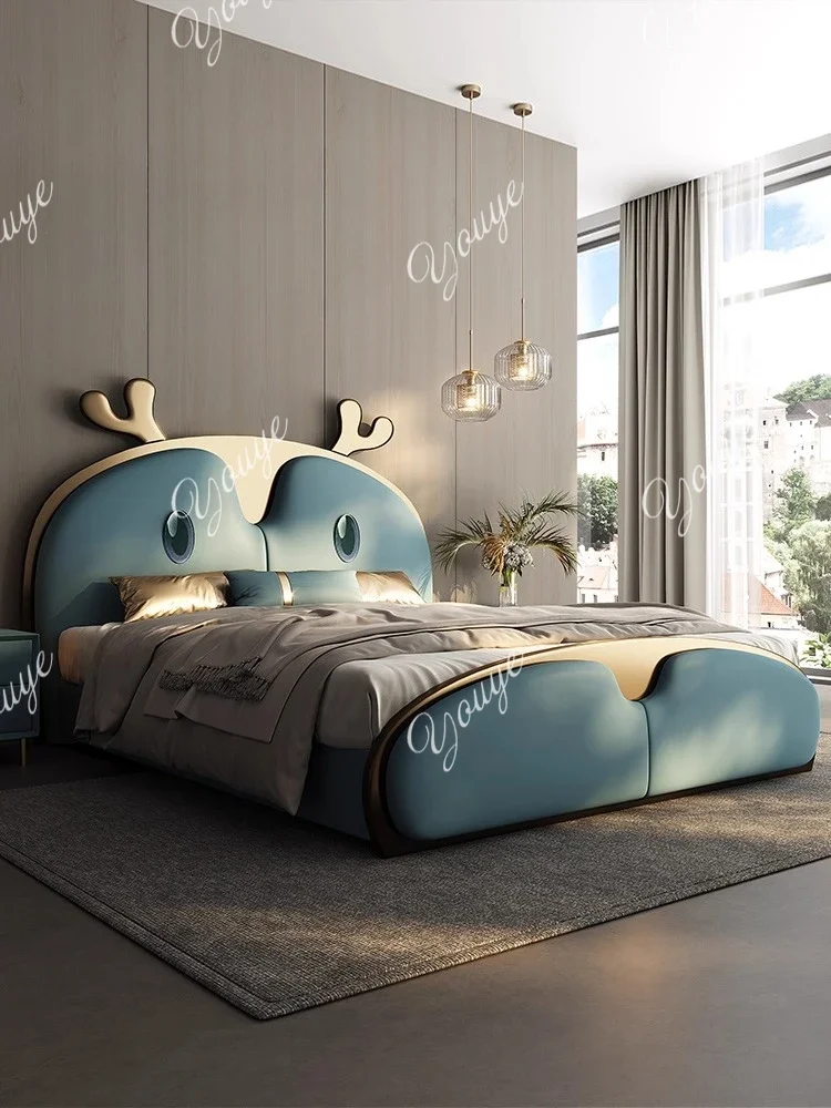 W Modern Simple Light Luxury Leather Art Adolescent Children's Bed 1.2 Meters Bedroom Room Creative Luxury
W Modern Simple Light Luxury Leather Art Adolescent Children's Bed 1.2 Meters Bedroom Room Creative Luxury
