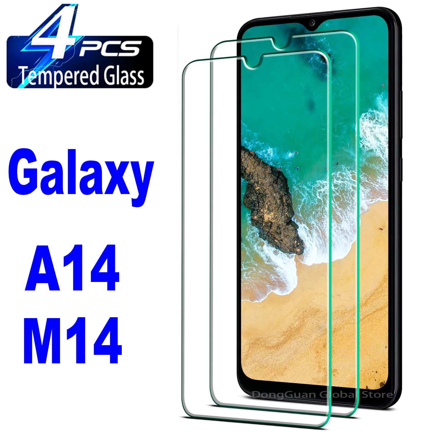 2/4 шт. закаленное стекло для Samsung Galaxy A14 M14 Защитная стеклянная пленка для экрана
2/4 шт. закаленное стекло для Samsung Galaxy A14 M14 Защитная стеклянная пленка для экрана