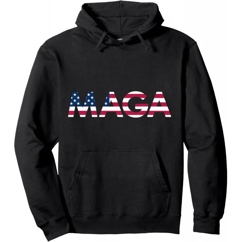 Original Trump MAGA American Flag MAGA America First MAGA Pullover Hoodie Loose unisex style
Original Trump MAGA American Flag MAGA America First MAGA Pullover Hoodie Loose unisex style