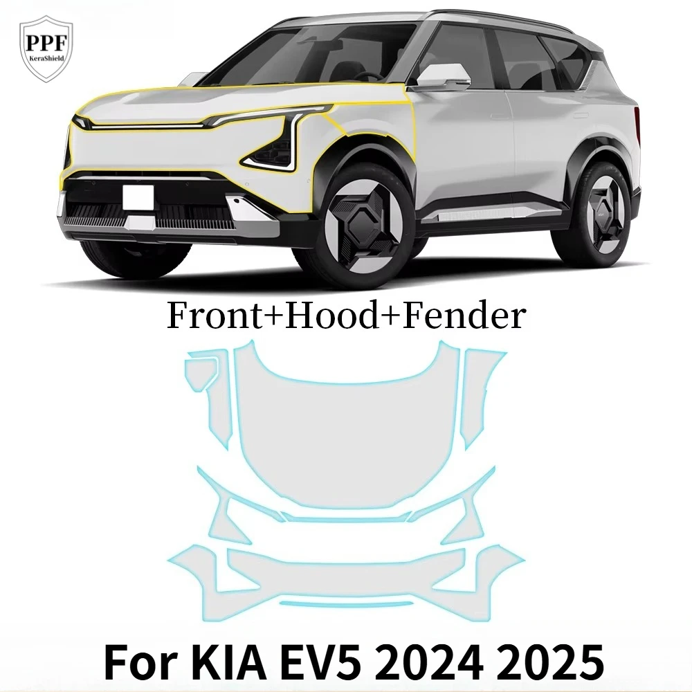 For KIA EV5 2024 2025 Pre-cut PPF TPU Paint Protection Film Resistant Car Body Anti-Scratch Clear Matte Cover Full Wrap Sticker
For KIA EV5 2024 2025 Pre-cut PPF TPU Paint Protection Film Resistant Car Body Anti-Scratch Clear Matte Cover Full Wrap Sticker