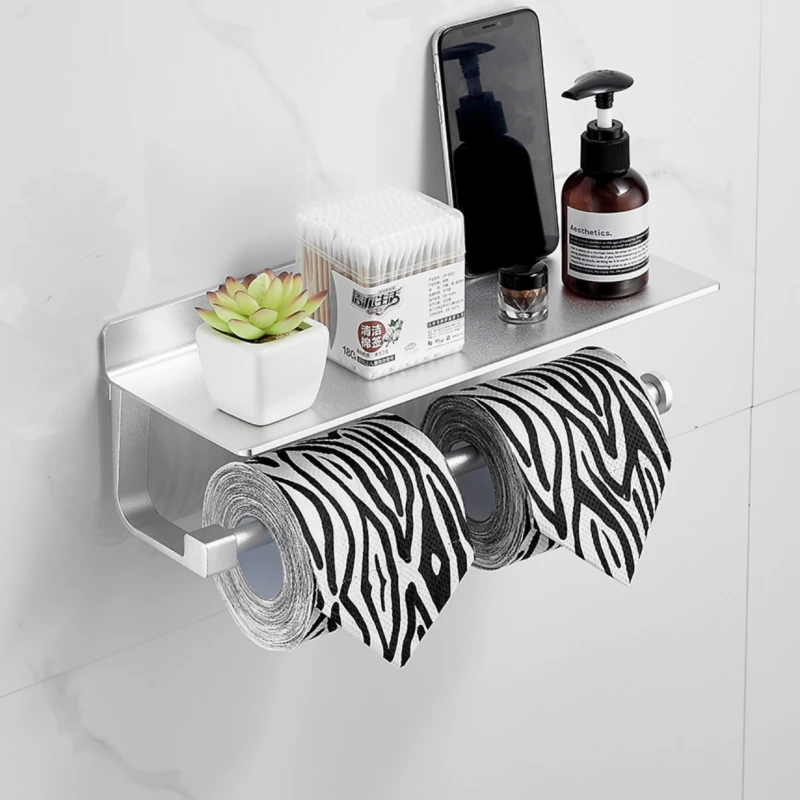 Black Bathroom Shelf Aluminum Multi-function Wall Mount Kitchen Roll Paper Pole Rack Cup Shelf Silver Storage Rack Towel Holder
Black Bathroom Shelf Aluminum Multi-function Wall Mount Kitchen Roll Paper Pole Rack Cup Shelf Silver Storage Rack Towel Holder
