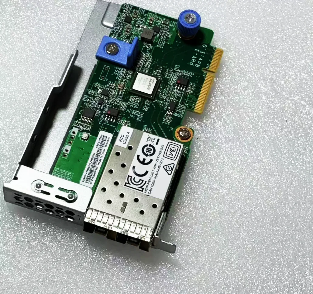 Двухпортовый оптоволоконный сетевой кабель 10 Гбит/с LOM 10G 01PE408 для сервера Lenovo SR570 SR590 SR588 SR650
Двухпортовый оптоволоконный сетевой кабель 10 Гбит/с LOM 10G 01PE408 для сервера Lenovo SR570 SR590 SR588 SR650