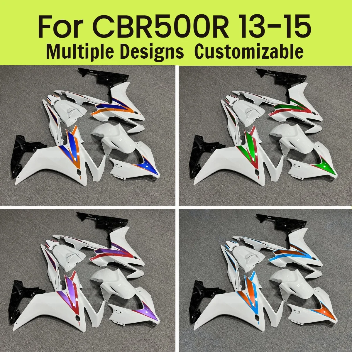 Full Fairings for Honda CBR500R 2013 2014 2015 Refitting Motorcycle Body Parts Fairing Kit CBR 500R 13 14 15
Full Fairings for Honda CBR500R 2013 2014 2015 Refitting Motorcycle Body Parts Fairing Kit CBR 500R 13 14 15