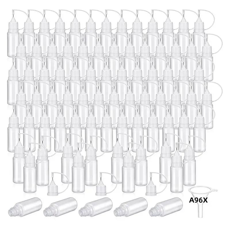 0.34Oz Applicator Bottle Mini Needle Tip Glue Bottle Applicator Precision Translucent Glue For Acrylic Painting
0.34Oz Applicator Bottle Mini Needle Tip Glue Bottle Applicator Precision Translucent Glue For Acrylic Painting