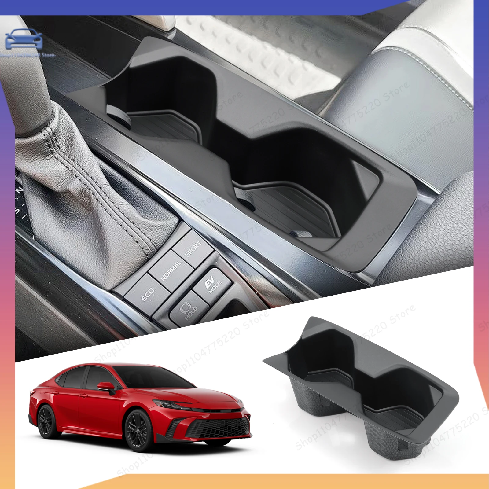 For Toyota Camry US Version 2024 2025 Cup Holder Center Console Storage Box TPE Shock-Absorbing Central Cup Tray Tidying
For Toyota Camry US Version 2024 2025 Cup Holder Center Console Storage Box TPE Shock-Absorbing Central Cup Tray Tidying