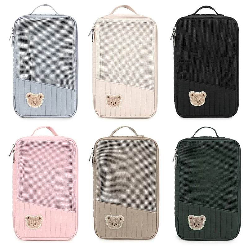 Сумка для детских подгузников с милым медведем, дорожная портативная сумка для хранения детской одежды, разделитель предметов для мамы и ребенка, экологически чистое хранение
Сумка для детских подгузников с милым медведем, дорожная портативная сумка для хранения детской одежды, разделитель предметов для мамы и ребенка, экологически чистое хранение