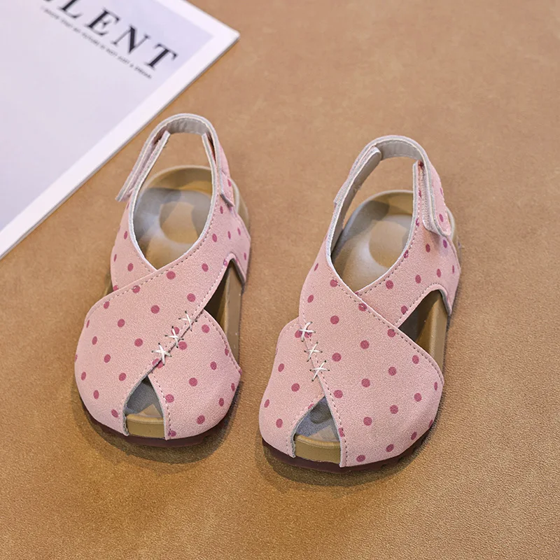 Jogerli Girls Polka Dot Sandals Fashion Summer Soft-soled Beach Shoes Kids Sandals Children's Princess Shoes
Jogerli Girls Polka Dot Sandals Fashion Summer Soft-soled Beach Shoes Kids Sandals Children's Princess Shoes