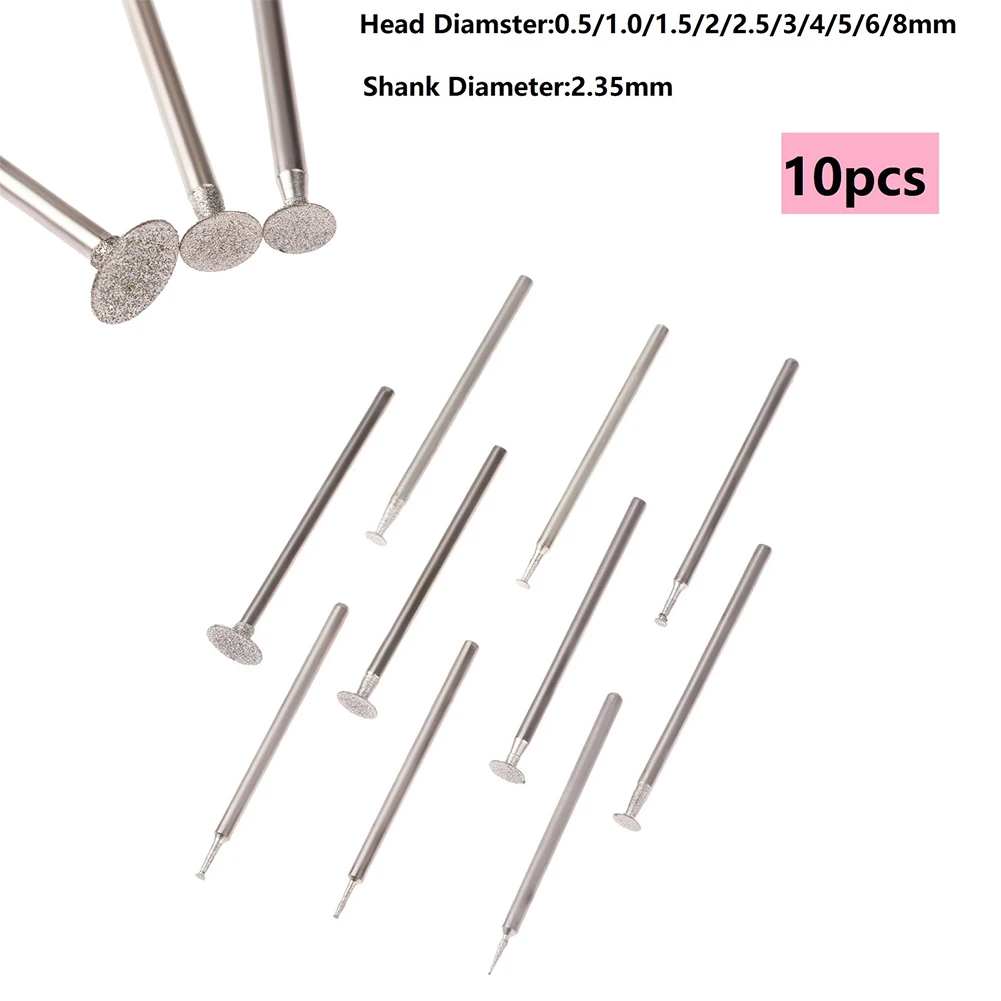 Stone Carving Polishing Tool, Diamond Mounted Point Grinding Head, 10Pcs Accessories for Jade and Bone Carving
Stone Carving Polishing Tool, Diamond Mounted Point Grinding Head, 10Pcs Accessories for Jade and Bone Carving