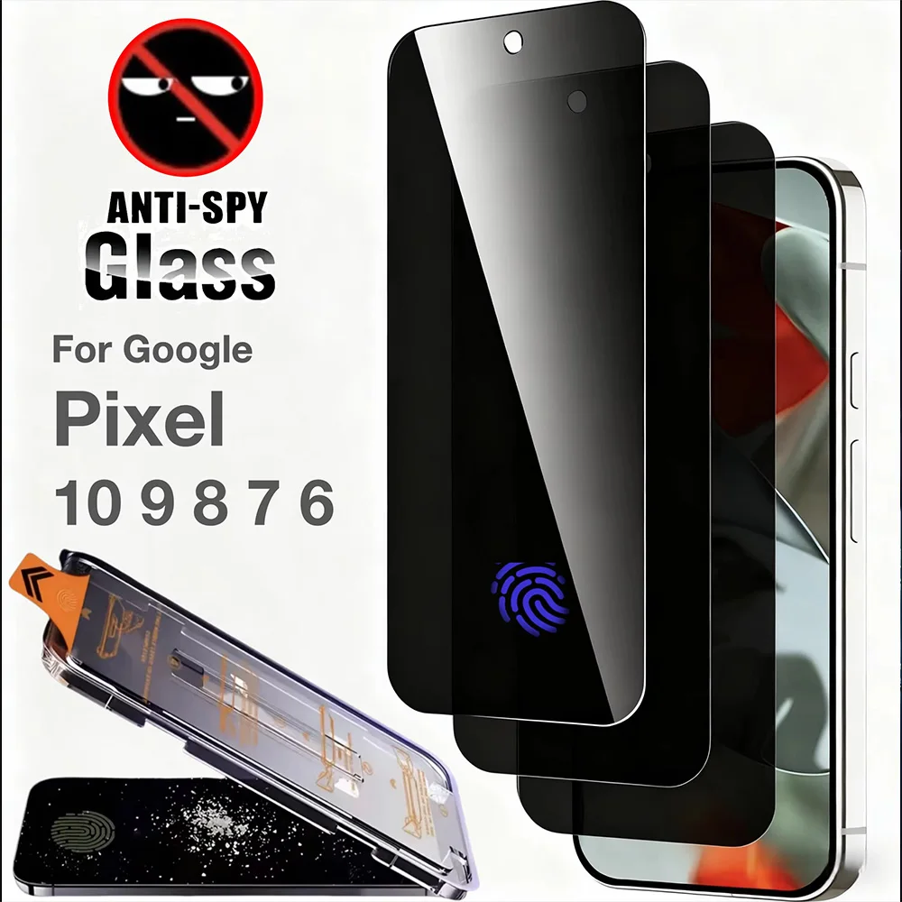 3PCS Privacy Tempered Glass for Google Pixel 9 10 Pro XL 9A 8A 7A 8 7 6A Full Coverage Anti-Spy Screen Protector Dust Free
3PCS Privacy Tempered Glass for Google Pixel 9 10 Pro XL 9A 8A 7A 8 7 6A Full Coverage Anti-Spy Screen Protector Dust Free